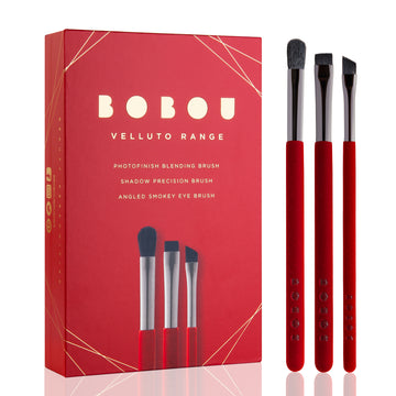 VELLUTO™ RANGE PROFESSIONAL LUXURY EYE MAKEUP BRUSH SET - Boboubeauty